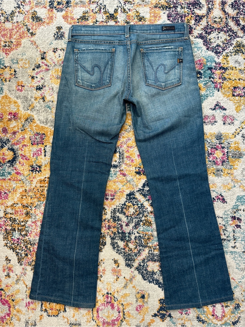 Citizens of Humanity Kelly 001 Low Rise Bootcut Jeans Size 29 Medium Wash Y2K